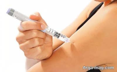 تزریق انسولین در افراد دیابتی