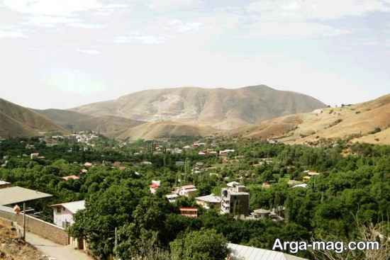روستاهای جذاب تهران