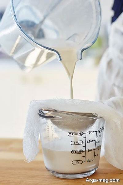 روش تهیه شیر گیاهی در خانه 
