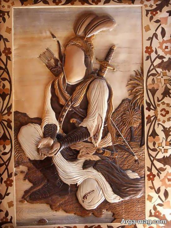 منبت کاری روی چوب+تصاویر