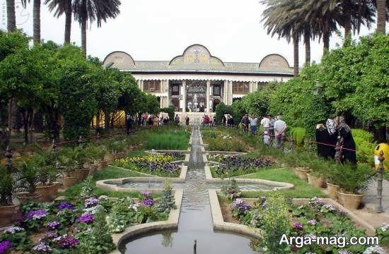 آشنایی با باغ ارم یکی از جاذبه های استان فارس