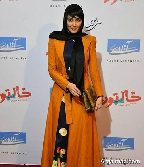 مانتوی بلند مریم معصومی 