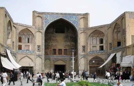 نمایی از بناهای تاریخی اصفهان
