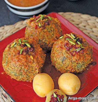 دستور تهیه کوفته زرشک در خانه 