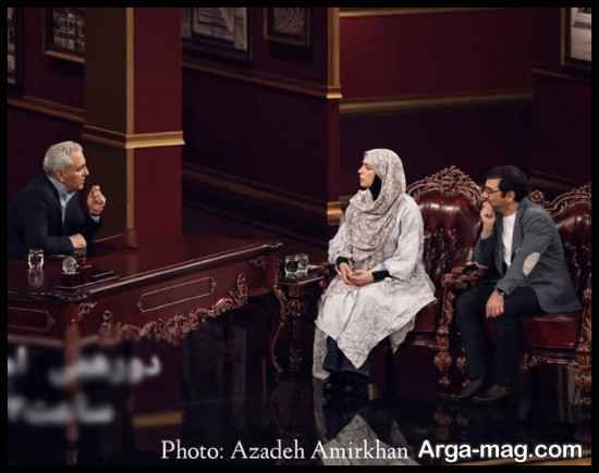 عکس های امین زندگانی و همسرش الیکا عبدالرزاقی در دورهمی