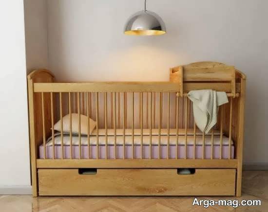 ایده های لاکچری و زیبای طرح تخت نوزادی
