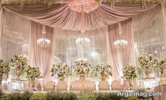ایده هایی نفیس و ارزشمند از طراحی جایگاه مراسم ازدواج