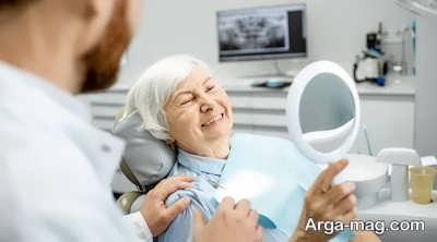 تاثیر افزایش سن در از دست رفتن رفتن سلامتی دندان ها
