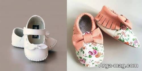 کفش زیبا دخترانه نوزادی 
