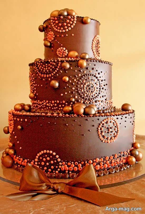 انواع کیک های عروسی زیبا و منحصر به فرد سه طبقه