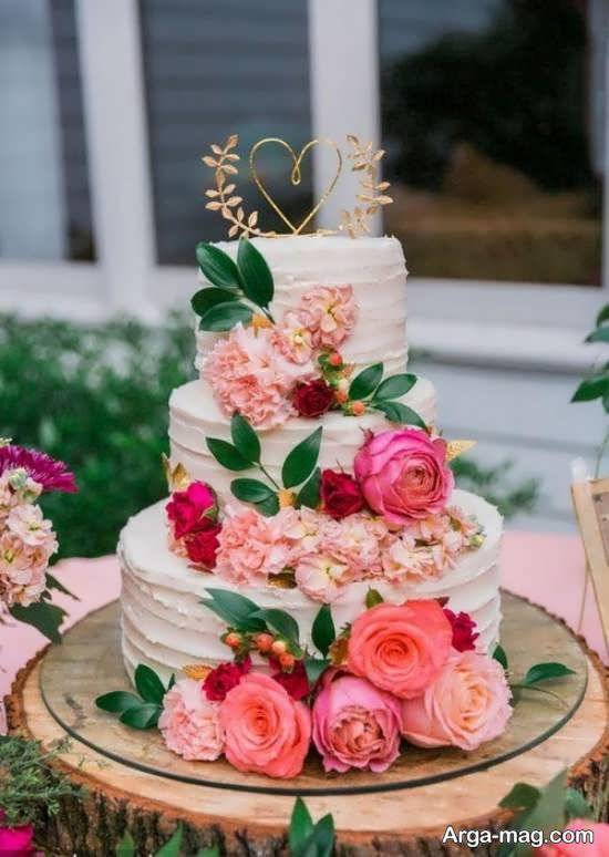مجموعه ای متنوع و متفاوت از کیک عروس سه لایه برای سلیقه های مختلف