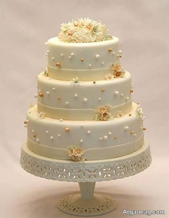 ایده هایی بینظیر و منحصر به فرد از کیک عروس سه طبقه