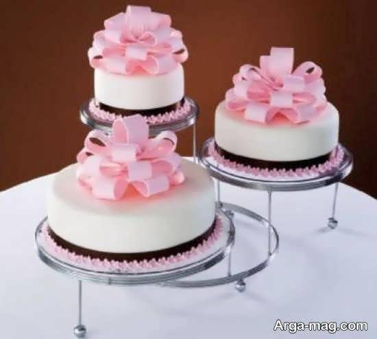 ایده هایی شیک و منحصر به فرد از کیک عروس سه طبقه