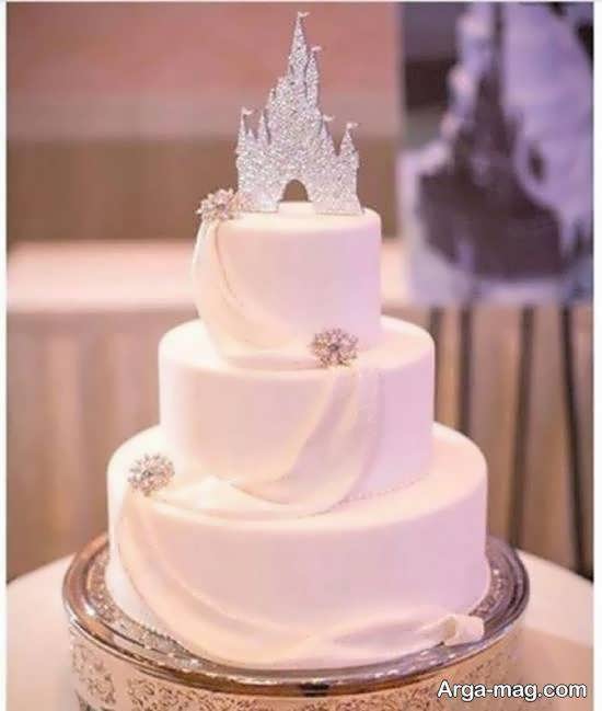 انواع کیک های عروس سه لایه و ردیف