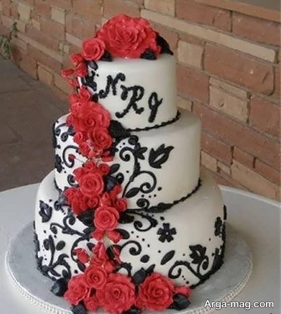 نمونه هایی زیبا و بینظیر از کیک عروس با سه لایه
