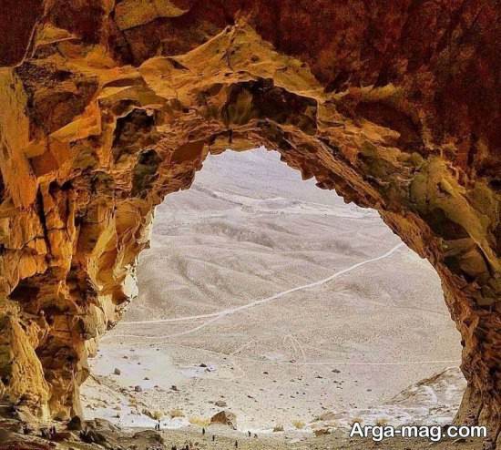 غار تاریخی شهر بابک 