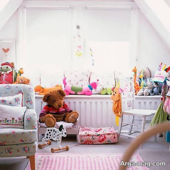 مجموعه ای ناب و منحصر به فرد از چیدمان عروسک اتاق کودک