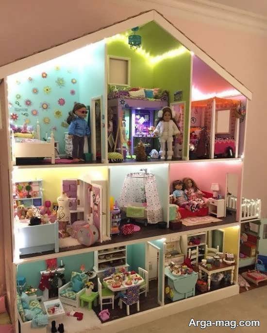 ایده هایی بینظیر و جذاب از چیدمان عروسک اتاق کودک برای والدین