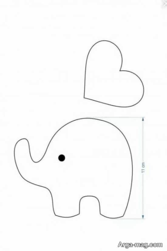 آشنایی با روش های ساخت عروسک فیل برای کودکان