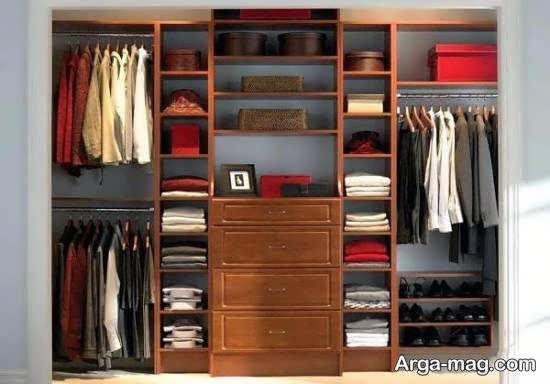 ایده هایی زیبا و جذاب از مدل کمد دیواری فضادار