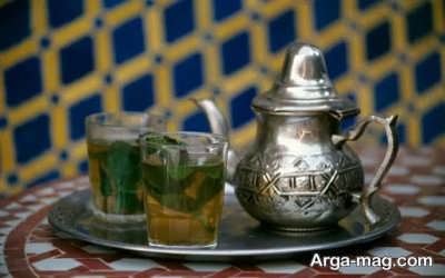 طرز تهیه چای مراکشی