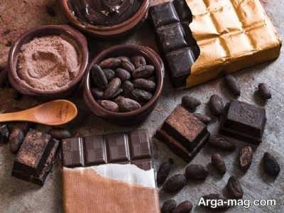 آشنایی با ترکیبات موجود در شکلات ها