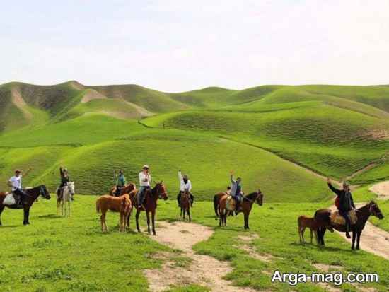 طبیعت ترکمن صحرا
