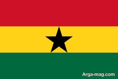 آشنایی با پرچم سرزمین غنا