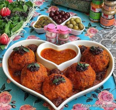 طرز تهیه کوفته کرمانشاهی به چه صورت است؟