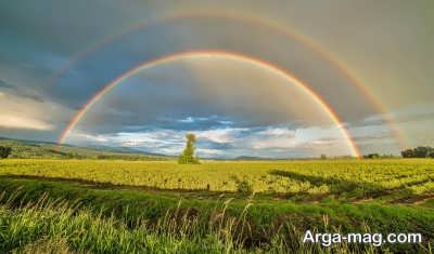 تعبیر خواب نا مناسب رنگین کمان