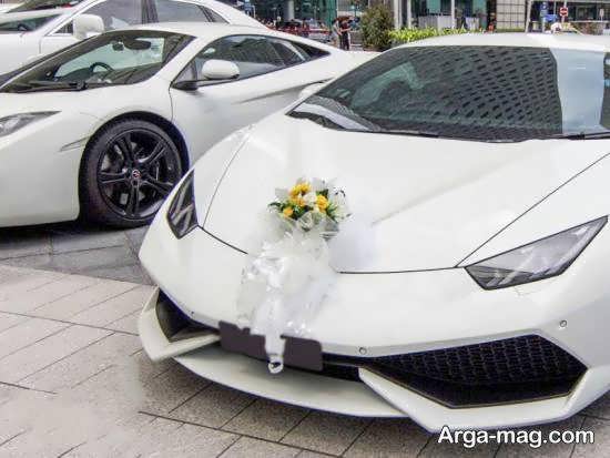 Beautiful gallery of decorating the 2021 bridal car with beautiful colors