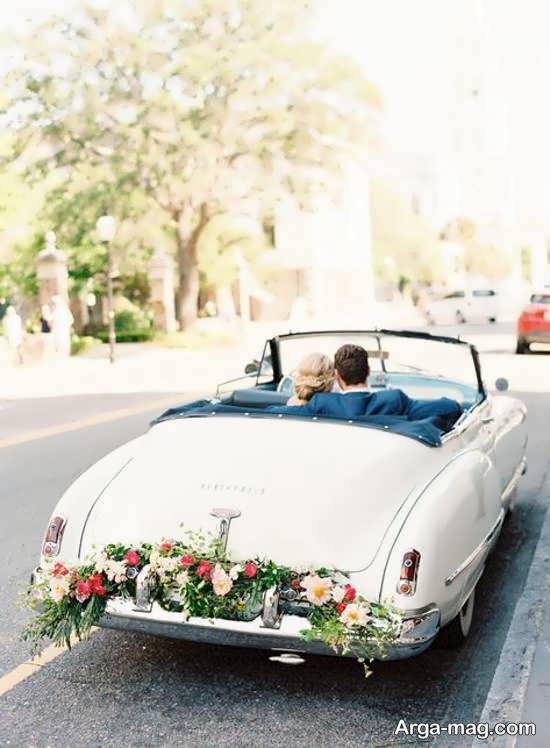 مجموعه ای زیبا و شیک برای تزئین ماشین عروس 2021