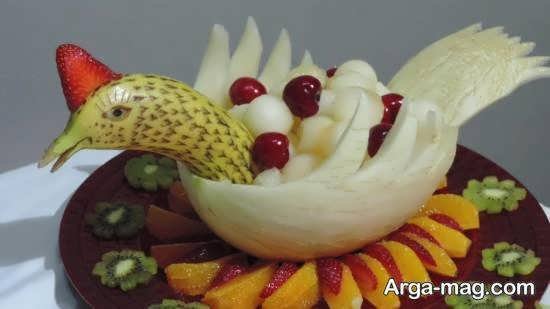 مجموعه ای ایده آل و ناب از تزیین بشقاب میوه برای تمامی سلیقه ها