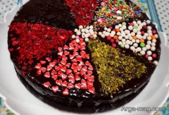 مجموعه ای زیبا و دیدنی از تزیین کیک گاناش