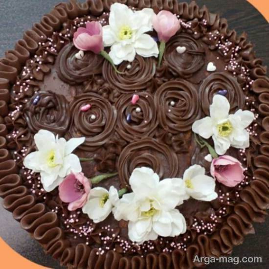 ایده هایی زیبا و جذاب از تزیین کیک گاناش