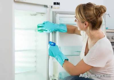 تمیز کردن یخچال به چه صورت است؟