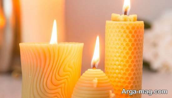 آموزش شمع ساختن با موم عسل برای تزیین منزل
