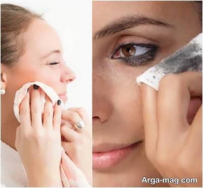 تمیز کردن آرایش چشم ها با ساده ترین روش ها 
