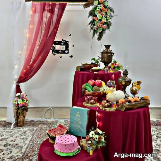 تزئینات جدید خانه ویژه شب یلدا