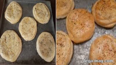 طریقه تهیه نان همبرگر