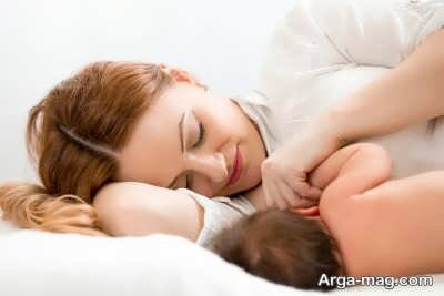 خواب کردن بچه ها و نوزاد در دوران شیردهی