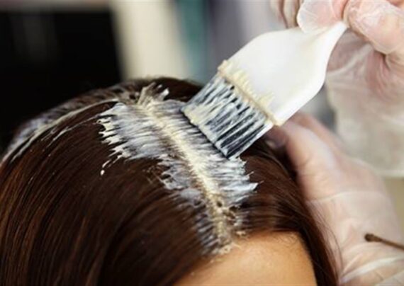 پاک کردن رنگ مو از روی پوست