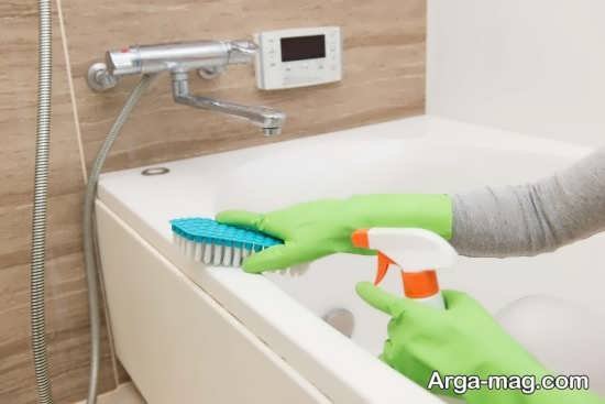 شیوه صحیح شستن سرویس بهداشتی