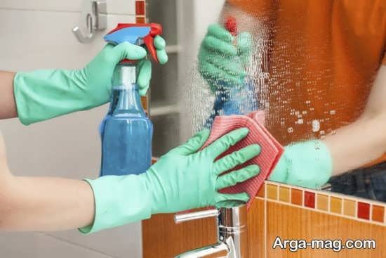 روش صحیح تمیز نمودن سرویس بهداشتی