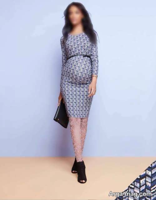 پیراهن بارداری گیپور برای آتلیه 
