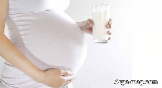 نحوه مصرف شیر در بارداری