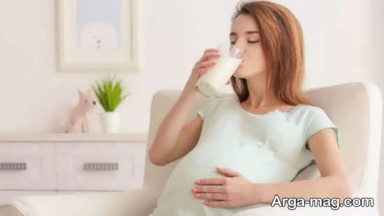 فواید مصرف شیر در حاملگی