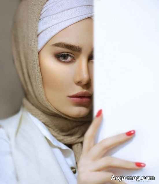 چهره سحر قریشی با حجاب اسلامی!