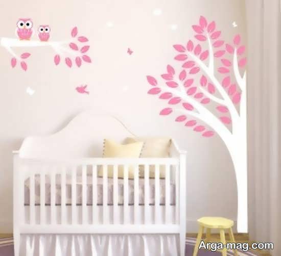 برچسب دیواری زیبای اتاق نوزاد