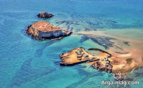 آشنایی با جزیره ناز واقع در جنوب کشور